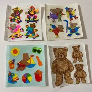 Sandylion | Other | Vintage Sandylion Bears Stickers Set